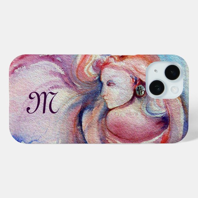 AVALON Magic and Mystery Monogram Case-Mate iPhone Hülle (Rückseite (Horizontal))