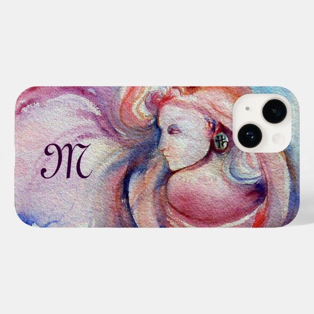 AVALON Magic and Mystery Monogram Case-Mate iPhone Hülle (Rückseite (Horizontal))