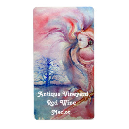 AVALON Magic Mystery, Pink Blue Wedding Wine Flasc