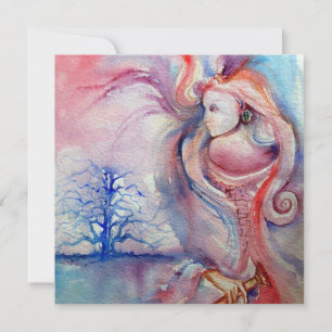 AVALON Magie und Mystery soft pink blau Einladung