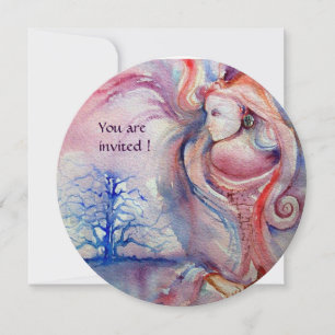 AVALON Magie und Mystery soft pink blau Einladung