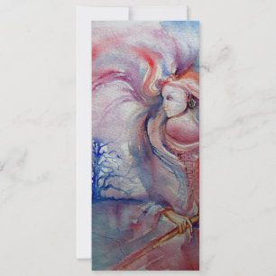 AVALON psychedelisches rosa lila blau weiß silber Einladung