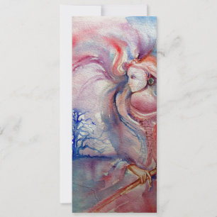 AVALON Psychedelrosa lila metallische Champagne Einladung