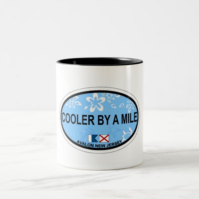 Avalon. Zweifarbige Tasse (Mittel)