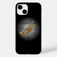 Avant Garde, Cornet on Globe mit Notenmusik ~