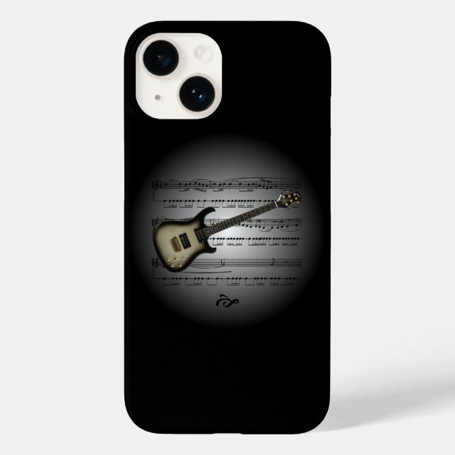 Avant Garde ~ Electric Guitar 02 Case-Mate iPhone Hülle (Rückseite)