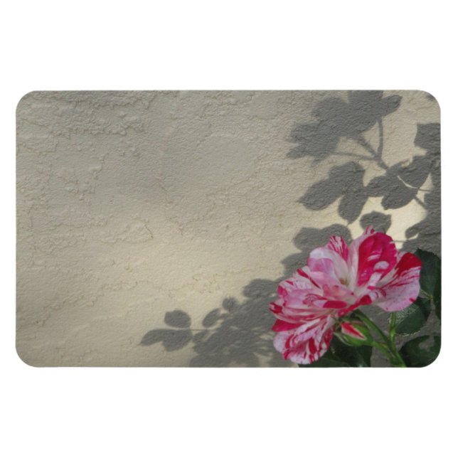Avantgarde-Rose und Schatten Magnet (Horizontal)