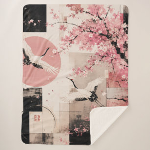 Avantgarde-Sakura- und Kranichharmonie Sherpadecke