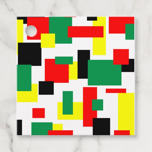 avantgardistisch geschenkanhänger (Vorderseite)