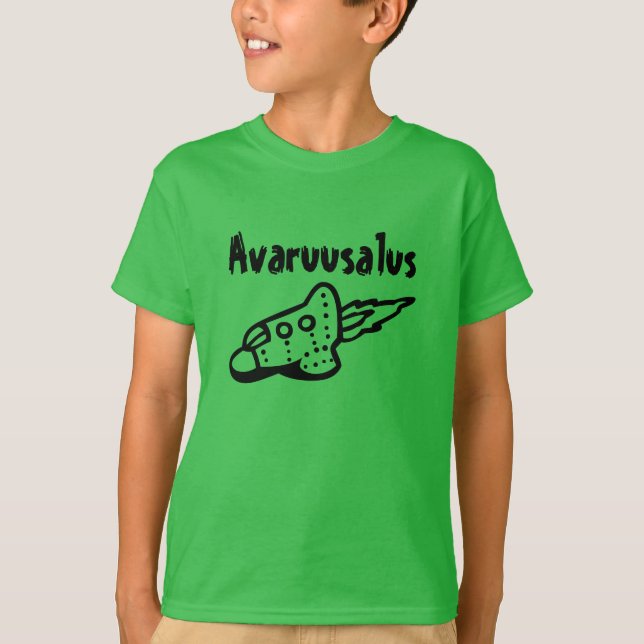 Avaruusalus Raumfahrzeug T-Shirt (Vorderseite)