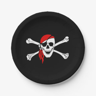 Avast Mein Party Matie! Pappteller