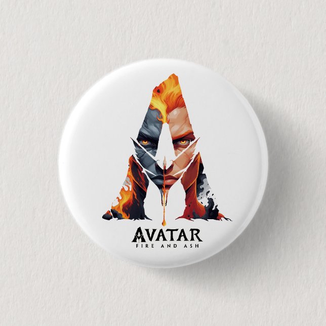 Avatar: Fire and Ash Button (Vorderseite)