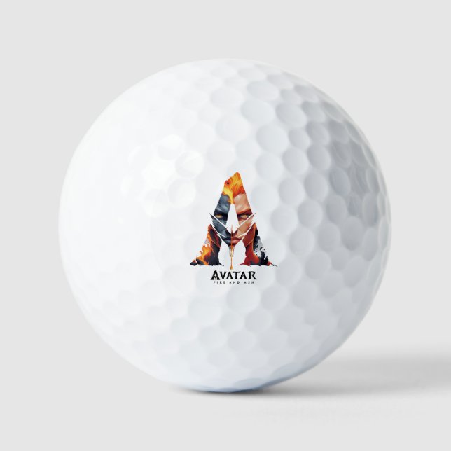 Avatar: Fire and Ash Golfball (Vorderseite)