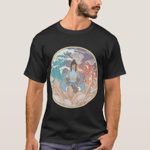 Avatar Korra und Elements Design T-Shirt