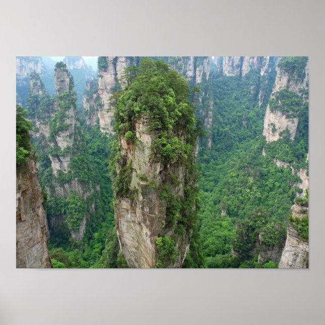 Avatar Mountains Zhangjiajie National Forest Park Poster (Vorne)