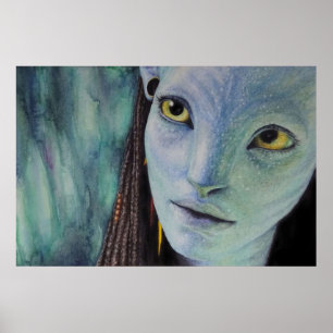Avatar Neytiri Poster