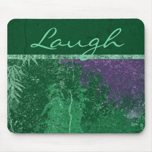 Avatar Toxic Green "Laugh" Mouse Pad Mousepad (Vorne)