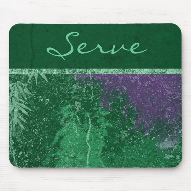 Avatar Toxic Green "Serve Mouse Pad" Mousepad (Vorne)