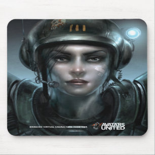Avataras vereinigten Mousepad (Sciencefiction)