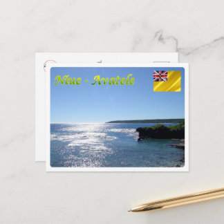 Avatele - Niue - Panorama - Postkarte