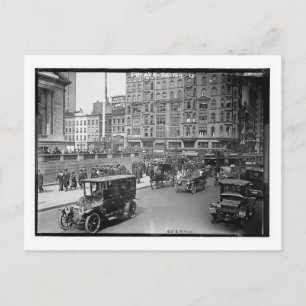 Ave. 42nd Street, New York City 1913 Vintag Postkarte