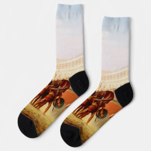 Ave Caesar von Jean-Leon Gerome Socken