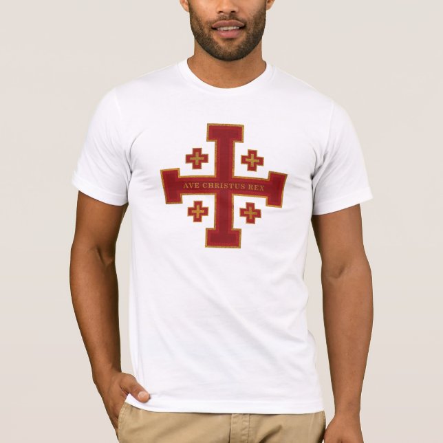 Ave Christus Rex T-Shirt (Vorderseite)