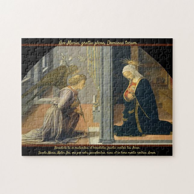 Ave Maria Fra Filippo Puzzle (Horizontal)
