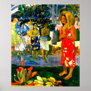 Ave Maria (Ia Orana Maria) (1891) von Paul Gauguin Poster