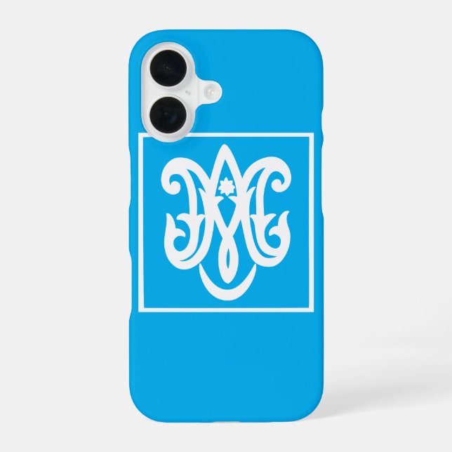 Ave Maria iPhone 16 Hülle (Rückseite)