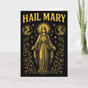 Ave Maria - Lady Guadalupe Christliche Kunst Karte