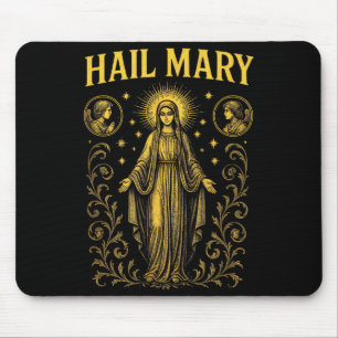 Ave Maria - Lady Guadalupe Christliche Kunst Mousepad