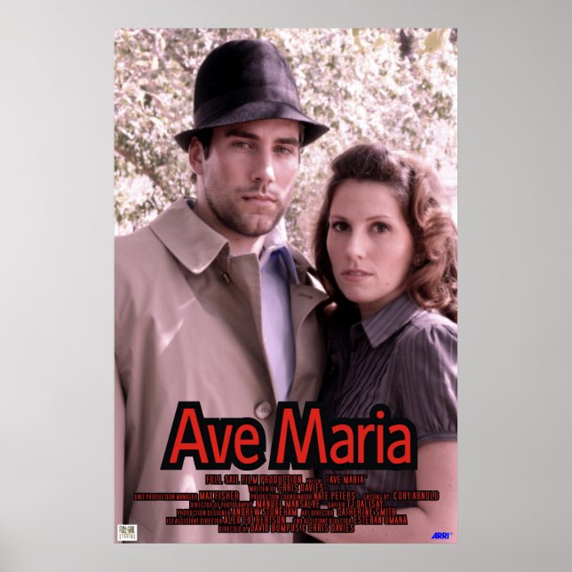 Ave Maria Poster (Vorne)
