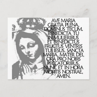 Ave Maria Postkarte
