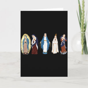 Ave Maria voll der Gnade, gesegnete Jungfrau Maria Karte