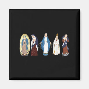 Ave Maria voll der Gnade, gesegnete Jungfrau Maria Magnet