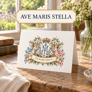 Ave Maris Stella Katholisch Maria Stern des Meeres Karte
