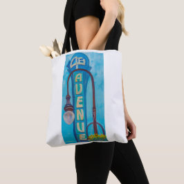 Ave. Marquee & La Mex Anchorage Icon Toe Bag