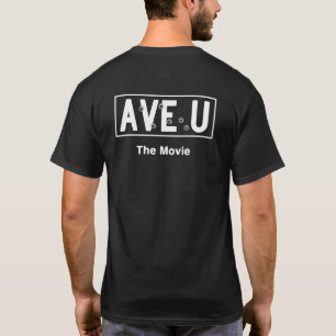 Ave U Movie Street Sign Dark T - Shirt