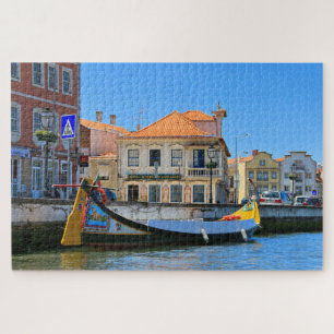 Aveiro und Schiff, Portugal Puzzle