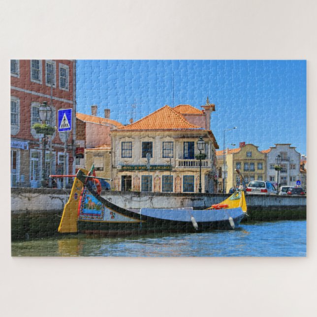 Aveiro und Schiff, Portugal Puzzle (Horizontal)