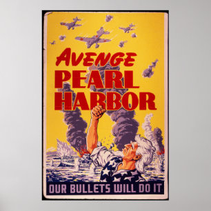 Avenge Pearl Harbor Poster