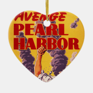 Avenge Pearl Harbour Keramik Ornament