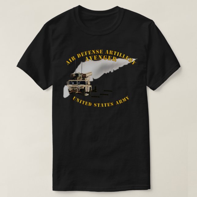 Avenger Air Defense Firing Missile T-Shirt (Design vorne)