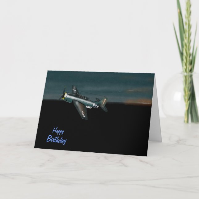 Avenger Birthday Card Dawn Patrol Karte (Vorderseite)