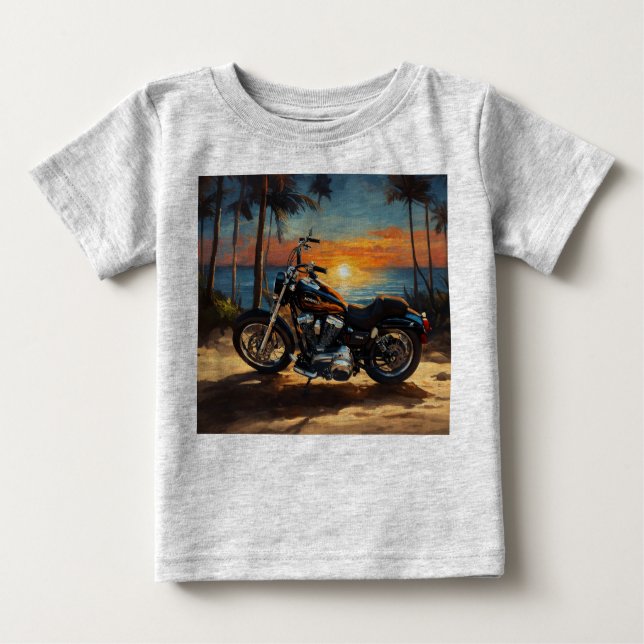 "Avengers Adventure: Baby T - Shirt mit Bike Desig (Vorderseite)