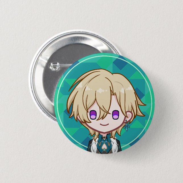 Aventurin Button (Vorne & Hinten)