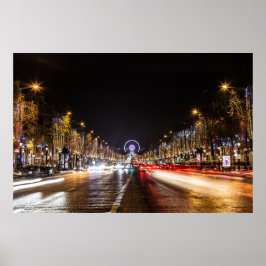 Avenue Champs-Elysees Poster