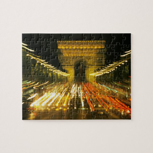 Avenue des Champs-Elysees, Arch of Triumph, Puzzle (Horizontal)