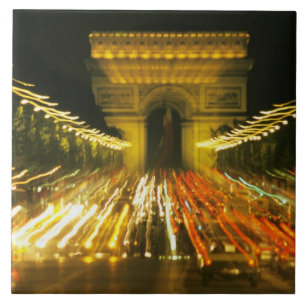 Avenue des Champs-Elysees, Triumphbogen, Fliese